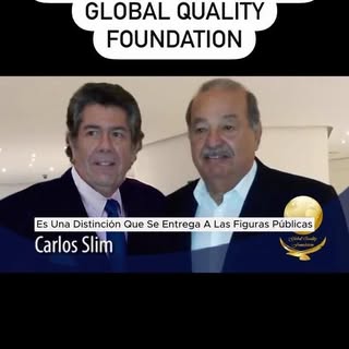 Gracias a la Global Quality Foundation por la distinción y reconocimiento a nuestro trabajo.