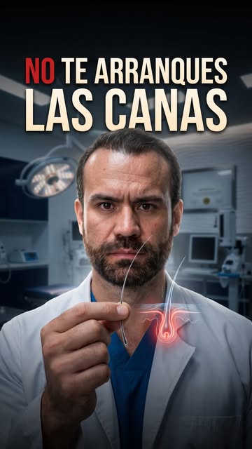 ¿Te arrancas las canas para no verte más viejo? 👴🏻❌

¡Ojo! Hacerlo constantemente puede ser contra