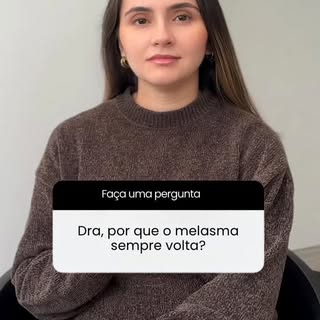 “Dra, por que meu melasma sempre volta?”

Porque melasma não é apenas uma mancha na pele.

Mesmo qua