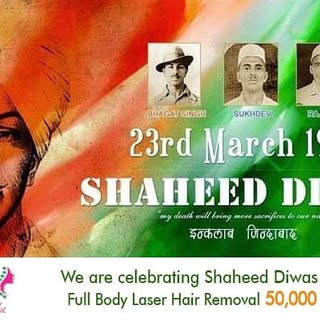 Every year we celebrate Shaheed Diwas in remembrance of our great freedom fighters. Let's pay Tribut