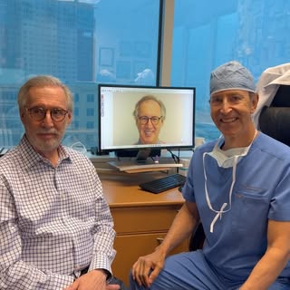 Hello there here with one of my patients 8 years after a single session of Hair transplantation ( ab