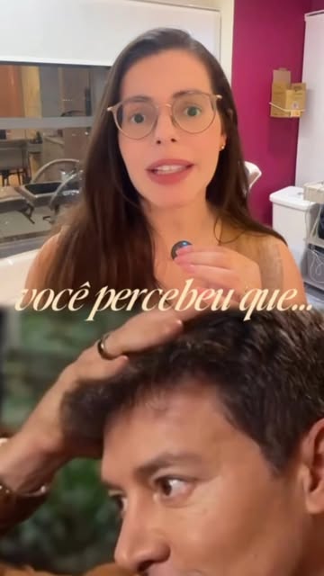Você percebeu que seu cabelo está ficando mais fino, mas continua esperando para ver se melhora sozi