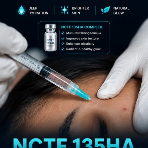 Healthy, well-hydrated skin hits different. 💦✨

Meet the NCTF 135HA Skin Booster by Fillmed Laborat
