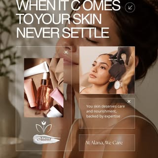 Your skin deserves care that’s tailored to you. ✨

At Alana, every treatment is thoughtfully persona