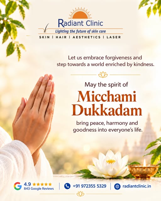 May the spirit of Micchami Dukkadam inspire us to embrace forgiveness, let go of hurt, and move forw