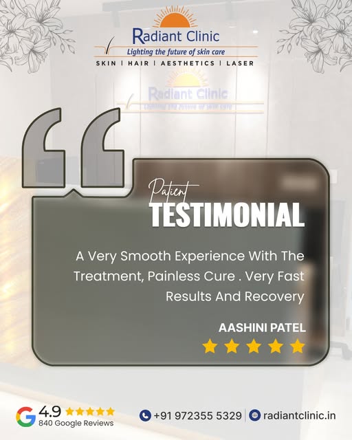 ⭐ Real experiences, real results at Radiant Clinic!

"A Very Smooth Experience With The Treatment, P