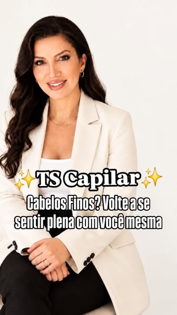 Se você está incomodada com os seus cabelos finos a ponto de te limitar na sua vida profissional, es