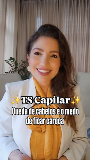 Se você apresenta queda de cabelos e morre de medo de ficar careca, essa legenda é para você 👇🏽👇�