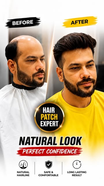 Hair transformation by @mahaveer_hair_solution_ #trandingreels♥️ #instagram #explore #look #fyb
