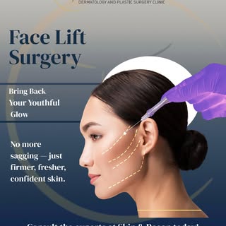 ✨ Turn back time with Face Lift Surgery at Skin & Recon!
Say goodbye to sagging skin and hello to a 