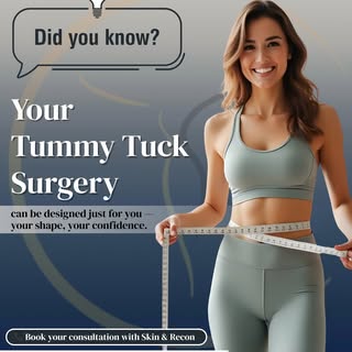 ✨ Redefine your shape. Restore your confidence.
At Skin & Recon, every Tummy Tuck Surgery is designe