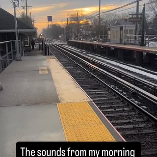 Familiar morning sounds 
#longislandrailroad
