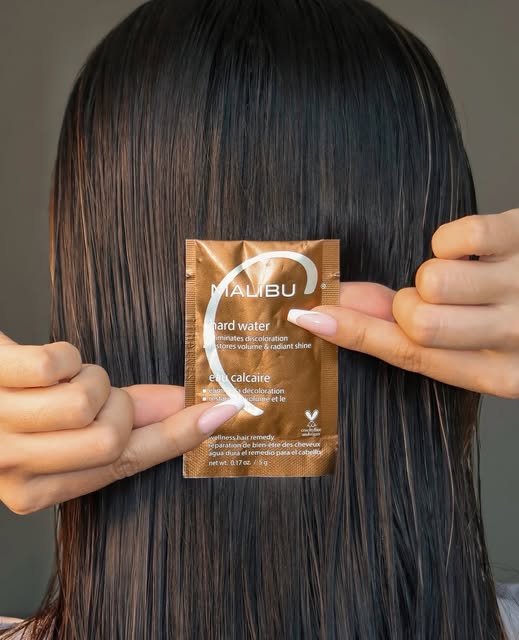 Hard water doesn’t just affect your shower glass, it affects your hair too!

The Malibu CHard Water 