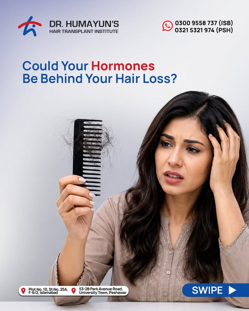 Hair loss isn’t always just about your hair care routine. Changes within the body can sometimes affe