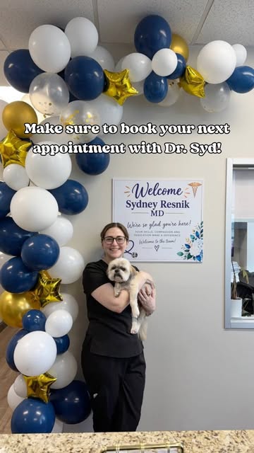 ✨ The day is finally here!! ✨

Today marks Dr. Sydney Resnik’s first official day seeing patients at