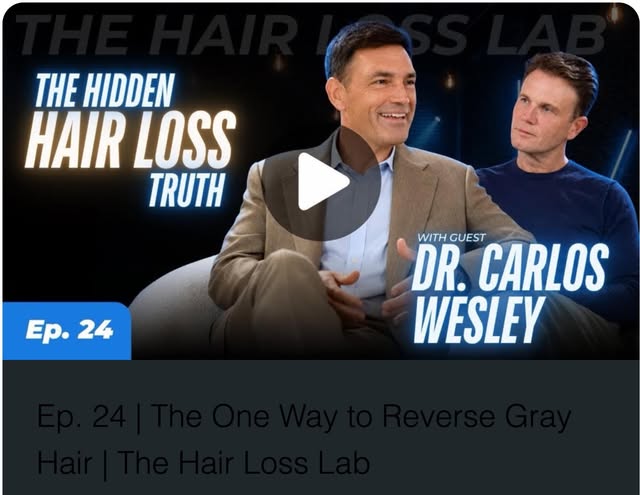 I had a great time discussing the many mysteries of hair growth with @spencerstevenson and @thehairl