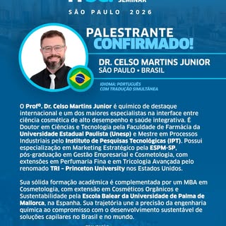 📍📚Palestrante Confirmado para o ITSe São Paulo 2026: De São Paulo - Capital | Brasil (Tradução sim