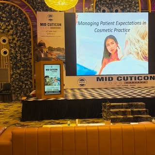 Feeling Honored to be a speaker at the prestigious Haryana MID CUTICON conference held at Rohtak. Go