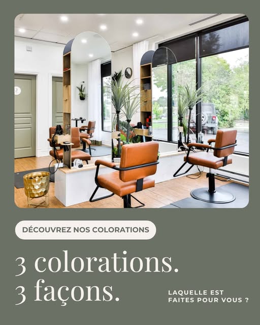 🌿 3 colorations, 3 façons d'en prendre soin

Une coloration universelle? Pas chez nous. On a 3 opti