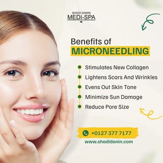 💉 Experience the benefits of #microneedling and say goodbye to dull #skin! 
🧖‍♀️ Pamper yourself w