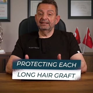 In Long Hair FUE, every graft must be handled with exceptional care.

Because the grafts are extract