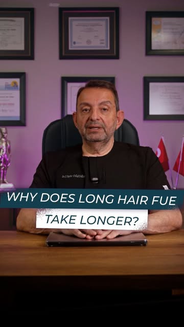 Long Hair FUE may take more time and require more detailed planning compared to traditional methods.