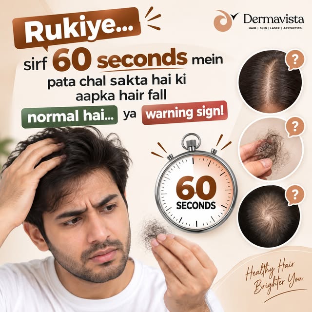Hair Fall Normal hai... ya Body ka Warning Signal? 👀

Har roz baal girna hamesha hair loss nahi hot