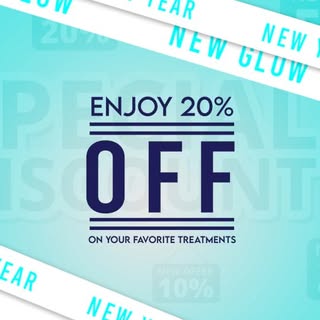 ✨ New Year, New Glow! ✨ Start 2024 with radiant skin and enjoy 20% off your favorite treatments. Boo