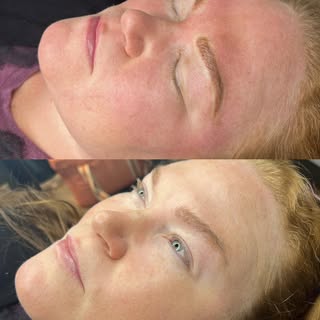 Book your brow touch up! It makes the world of difference on your brows! Touching them up will help 