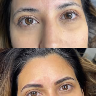 What a beautiful brow transformation! Book your appointment now in time for the holidays 🎄

#powder