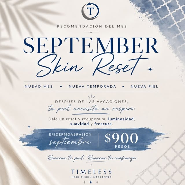 ✨ SEPTEMBER SKIN RESET ✨

Nuevo mes • Nueva temporada • Nueva piel 🤍

Después de las vacaciones, en