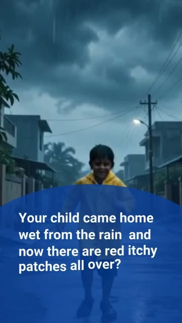 Monsoon humidity, sweat, and damp clothes can trigger rashes and skin infections in children. Keep t