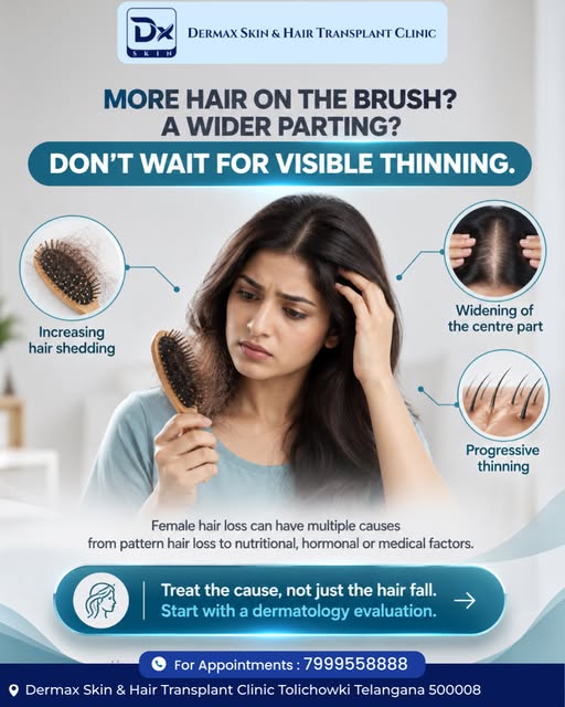 Persistent or progressive hair loss in women can have several underlying causes and benefits from ap