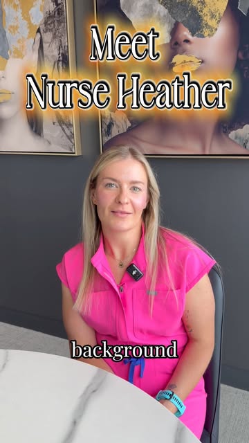 You're about to meet the person behind your best skin days 👋

Meet Nurse Heather, the heart behind 