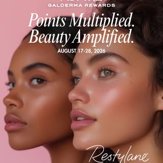 DOUBLE THE REWARDS. DOUBLE THE REASONS TO REFRESH. ✨

For a limited time, your favorite Restylane® t