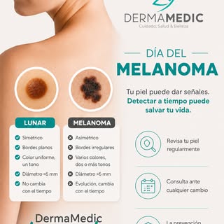 🌞 Día del Melanoma

Tu piel puede darte señales.
La prevención y la detección temprana pueden salva