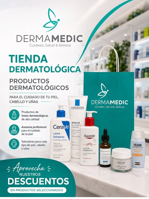 ✨ Tu piel merece lo mejor ✨

Elegir un buen producto dermatológico es fundamental para mantener la p