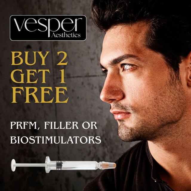 The Power of Three will set you free (of wrinkles!). 

PRFM, FILLER or BIOSTIMULATORS

Buy 2 💉✨ 💉✨