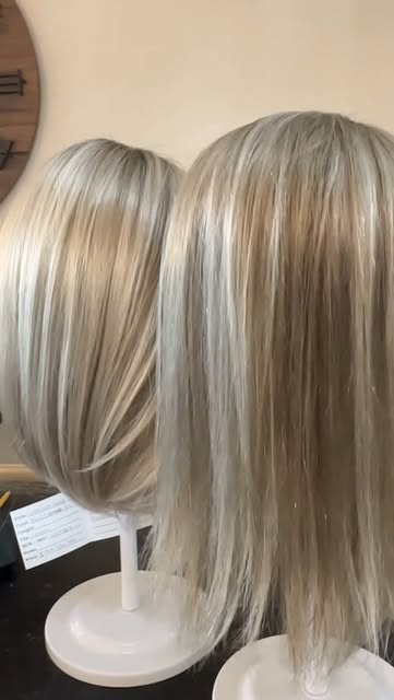 We love doing customizations to make your hair dreams come true! This one was a little hard for the 