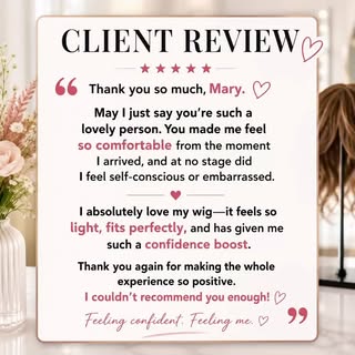 It makes my day when my clients are happy ❤️❤️❤️#hairloss #wigs #alopecia #escapehairloss #ffa #hair