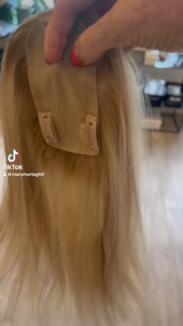 Sometimes toppers are just for coverage and a great hair day every day 🎀 
This stunning topper is m