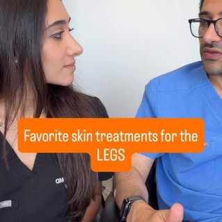 Leg treatments. 

Schedule your consultation today with our board certified dermatologists Dr. Julie