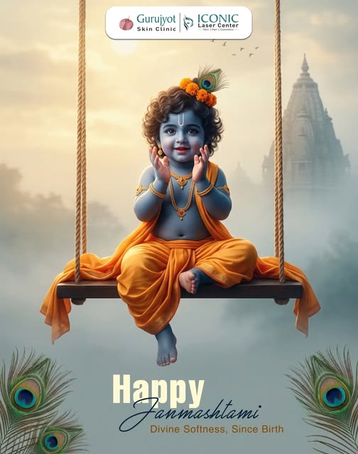 🏵️Happy Janmashtami.🪷

Celebrating the enchanting, flawless beauty of Bal Krishna! This Janmashtam