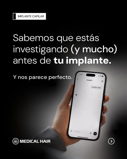 En Medical Hair te ofrecemos tratamientos capilares de última generación, respaldados por la comunid