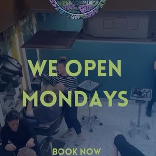 At Scissor sister we opened Mondays. Book your appointment with our amazing style creators. #mondayo