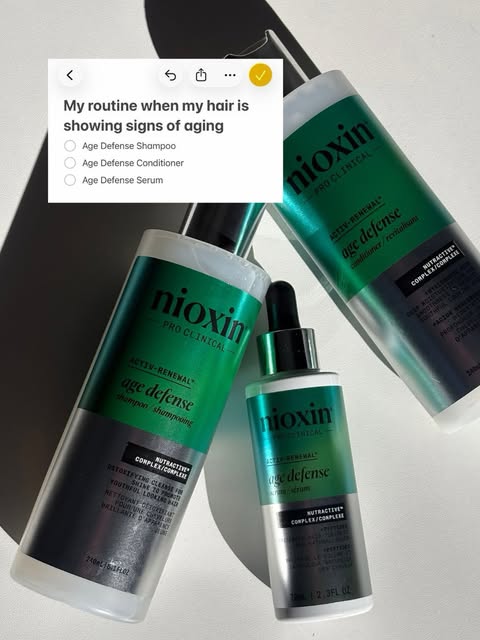 Age Defense has entered the chat ✨

This scalp-first routine is clinically shown to delay signs of h