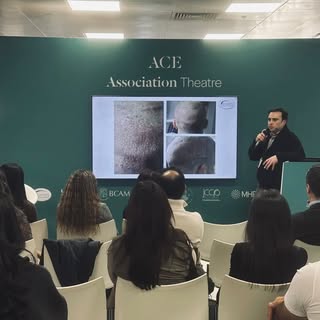BAHRS President, Dr Chris D’Souza, representing the BAHRS at the Aesthetics Conference & Exhibition 
