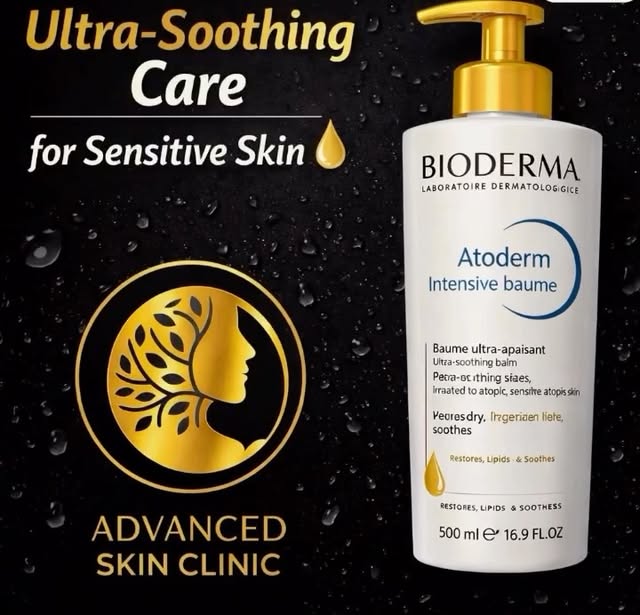 💙 Comfort in every drop 💙 

BIODERMA Atoderm Intensive Baume — ultra‑soothing care for very dry, i