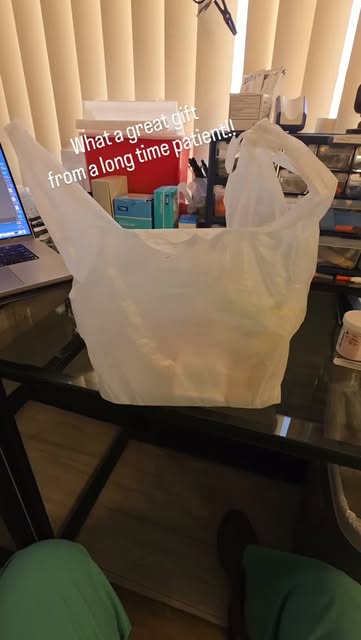 Great gift from a long time patient..