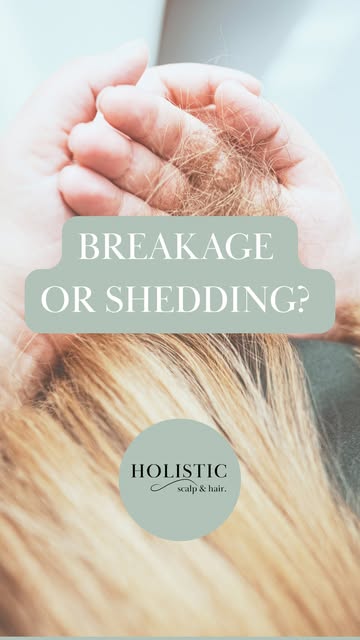 Are you sure it’s really breakage? 

🌞When hair is shedding from the root, it will typically have a